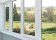 Beautiful picture windows on a home