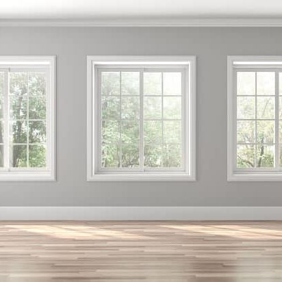 Beautiful new windows in a home