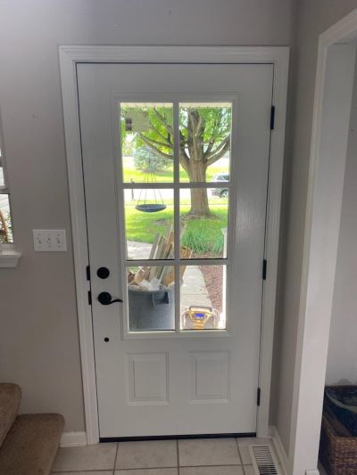 Door installed on a home in Woodstock, IL