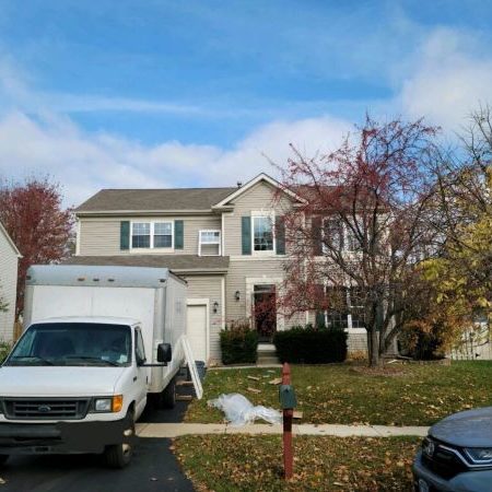 Street view of the home during renovation