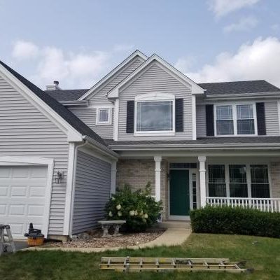 We worked on these windows in Lake in the Hills, IL