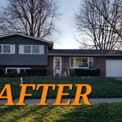 This picture is far enough away to provide context as to how the rest of the community looks