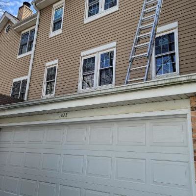 We worked on these windows in Woodstock, IL