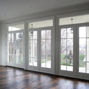 French doors in a home