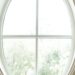 Oval windows in a home